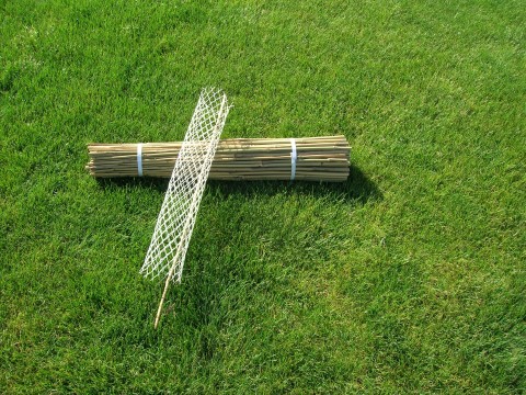 Bamboo Stakes and Rigid Seedling Tubes